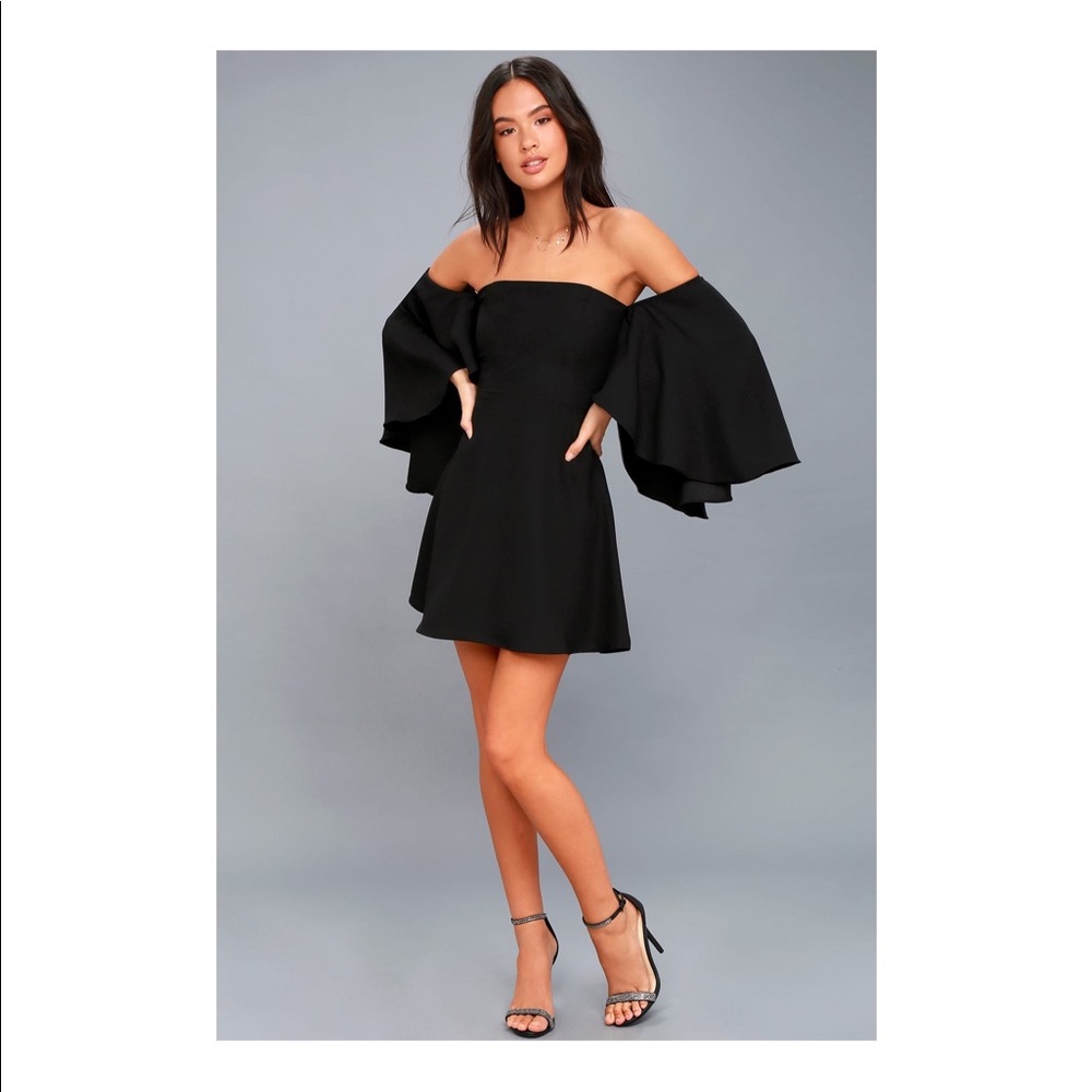 Lulu's black dress size small